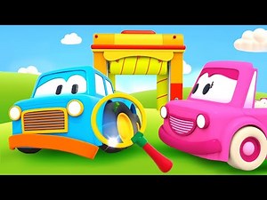 Car cartoons for babies & Baby cars for kids - Learn colors with toys