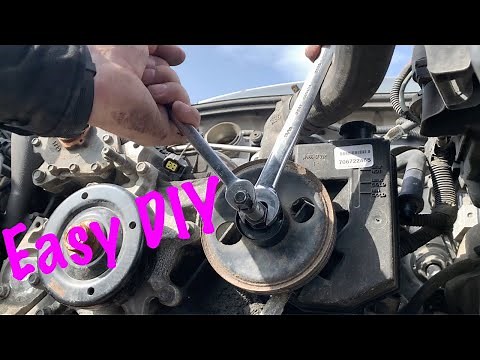 How To Remove and Install A Power Steering Pulley