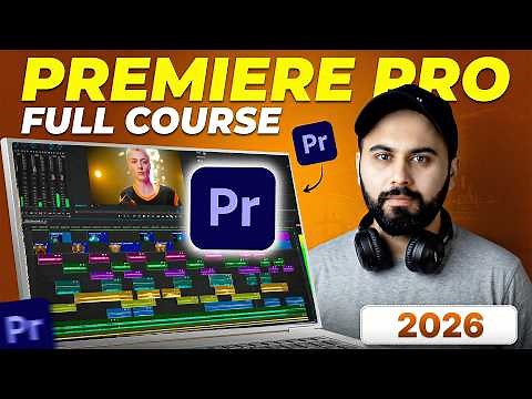 Premiere Pro Full Course 2026 for Beginners to Advance