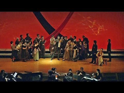 オペラ「カルメン」第二幕 第１回千葉オペラ公演 演出 中村邦男