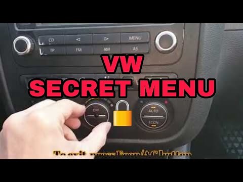 VW Passat Golf 5 Jetta Touran Clima Secret Menu 🚗👨‍🔧