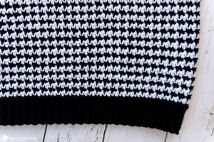 How to Crochet the Houndstooth Stitch (Step-by-Step)