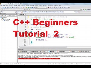 C++ Tutorial for Beginners 2 - Understanding C++ Program Structure