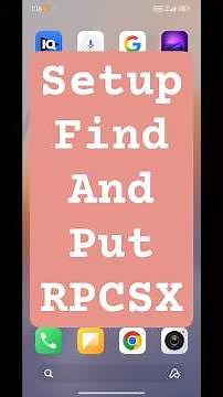 Setup & How To Put PS3 Firmware RPCSX Emulator For Android