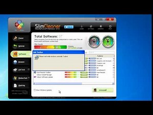 SlimCleaner™: How to Manage Software