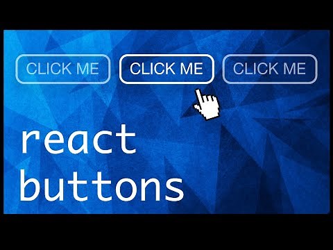 How To Create a Button with React