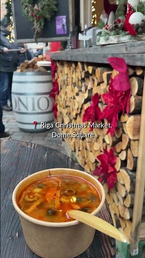 Exploring Riga's Christmas Market! 🎄 4K Travel Latvia