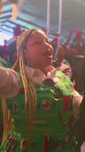 ZANU PF Young Women Dance to Song During Meeting #zanupf #news #shorts #iharare #zimbabwean