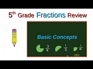 5th Grade Math | Fractions Review | Basic concepts | Understand all about fractions