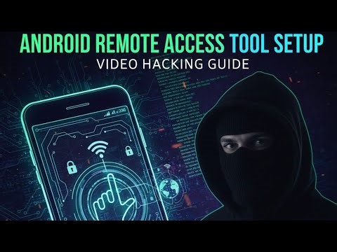 Android Remote Access Tool Setup Tutorial | Full Guide for Beginners (2025)#RemoteAccess
