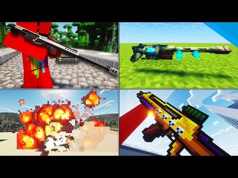 10 Minecraft Guns And Weapons Mods (2025)