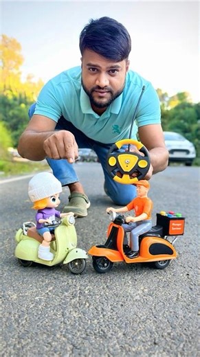 Two Medium Rc Scooter and Zomato Delivery Scooter Unboxing 🛵