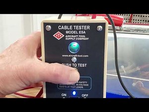 ATS Aircraft Cable Tester E5A
