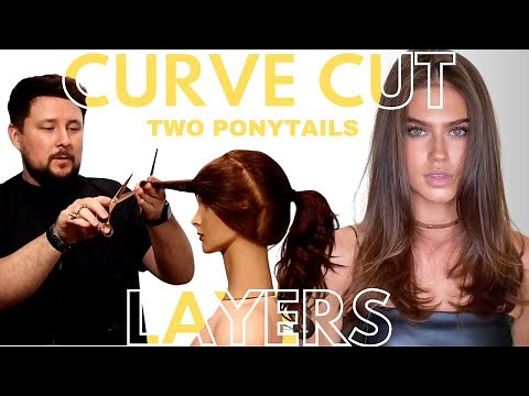 How to cut CURVE LAYERS the 2024 hair trend