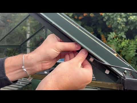 How to Install Greenhouse Glazing Gasket