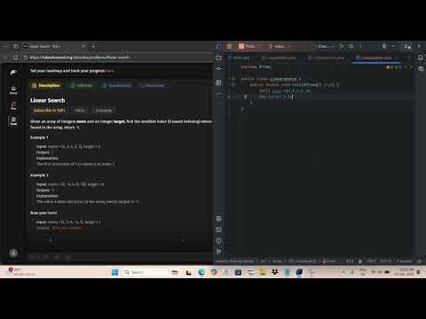 Linear Search in Java | DSA Beginner Tamil | Interview Question Explained