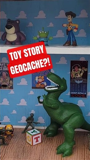 Fun Dinosaur Themed Geocache! #geocaching