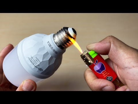 Easily Repair Led Bulb With Just A Lighter But Millions Of People Don't Know