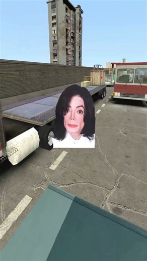 Michael Jackson chase me on Road Gmod Nextbot