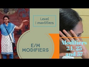 Medical coding Modifiers - part 1