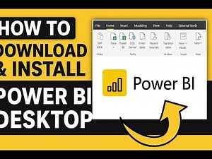 How to Download & Install Power BI Desktop for FREE (Step-by-Step Guide for Beginners!)