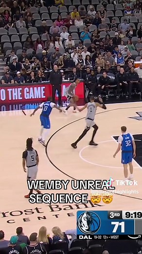 Wemby’s Unreal Sequence in NBA Highlights