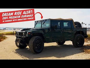 Dream Ride Alert: 1994 Predator Duramax H1 Hummer with Unmatched Power!