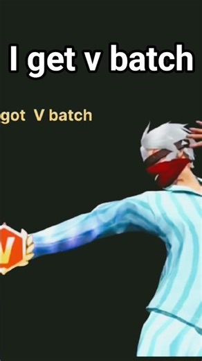 I tried to get v batch