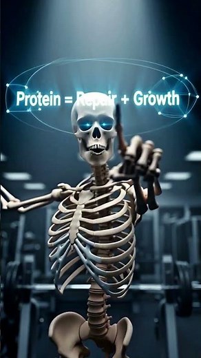 Does Protein Powder Actually Work? 🥤💪 | Real Gym Science#ScienceSkeleton #ProteinPowder #GymScience