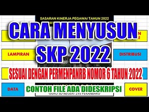 Cara Membuat SKP SKP Terbaru (sesuai dengan permenpanRB nomor 6 tahun 2022)