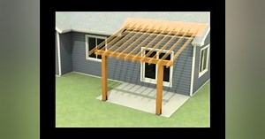 How to Attach a Patio Roof to an Existing House