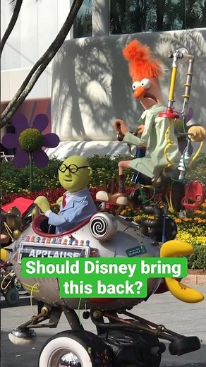 Muppet Mobile Labs at Disney World | Rare WDW Characters 🧪 #disneyworld #muppets