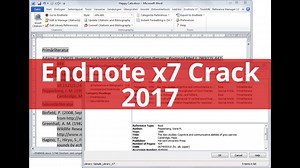 Endnote Product Key Generator X7