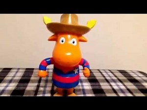 Talking cowboy Tyrone toy . Backyardigans