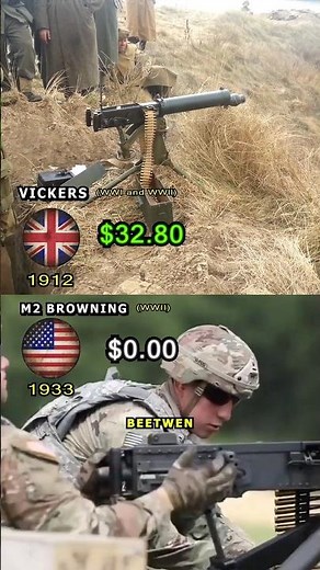 Vickers vs M2 Browning – Cost Per Shot Revealed!