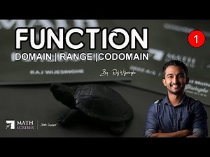 Functions | Domain, Codomain & Range