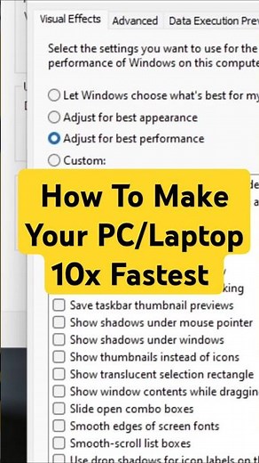 How To Make Your Computer Run 10x Faster