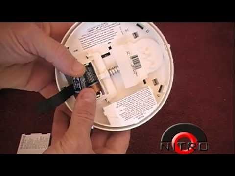 Simon XT Smoke Detector Battery Replacement