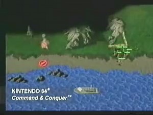 Nintendo 64 commercial video - Command & Conquer