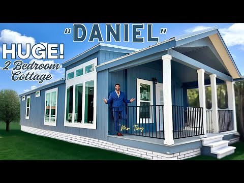 NEW Floorplan Reveal - MODERN 2-Bedroom Cottage with an open layout