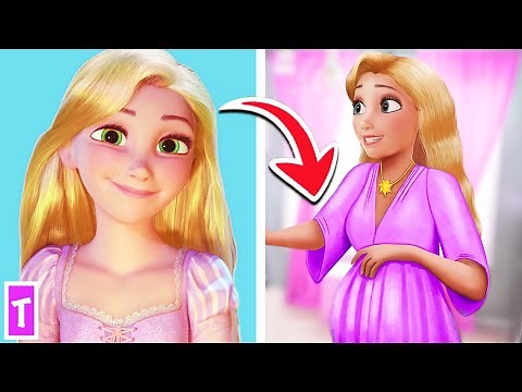 Disney Princesses As Modern Day PARENTS