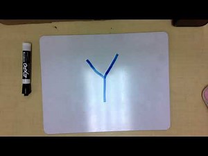 HOW TO DRAW A BUBBLE LETTER Y