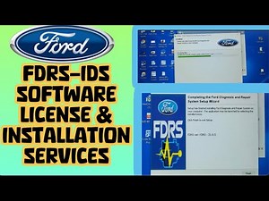 Ford FDRS-IDS Software License & Installation || DIY Step-By-Step Guide