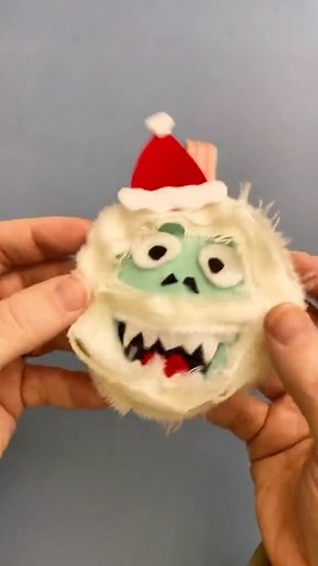 13K views · 152 reactions | This easy felt Bumble the abominable snowman ornament from Rudolph the Red Nosed Reindeer is the first holiday craft in my new Christmas movie craft series. These are wasy to make ornaments and crafts for kids and adults. #bumble #easycrafts #rudolphtherednosereindeer #christmascrafts #christmasornaments | Timm Sevitz | Facebook