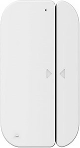 Hama WiFi Tür-Fenster-Kontakt (ohne Hub, Fenster-/Tür-Sensor mit Magnetkontakt, Alarm-Benachrichtigung aufs Handy, 2,4GHz, gratis App, Batterie-Betrieb) WLAN Fensteralarm/Türalarm, 00176553, Weiß