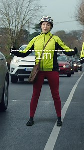 Maintain a safe distance when overtaking cyclists on urban and rural roads. Remember: 👉 Give at least 1 metre clearance when overtaking in areas of 50km/h and under 👉 Give at least 1.5 metres clearance in areas over 50km/h Drivers, give the space to ride safe 🚴‍♀️ #DriveSafe #CycleSafety #RoadSafety | Road Safety Authority Ireland