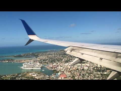 Landing in Antigua
