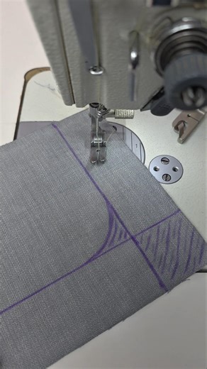 ✅️Curve corner sewing tips #shorts #shortsfeed #trending #fashion