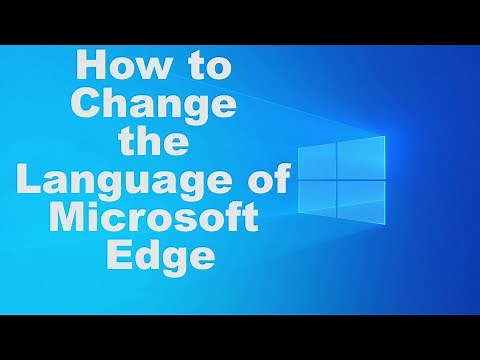 How to Change the Language of Microsoft Edge
