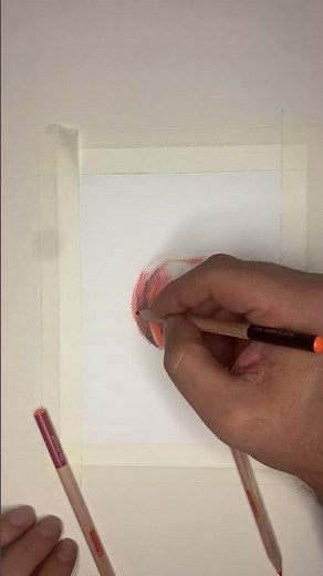 Realistic Peach Drawing Tutorial | Colored Pencil Technique